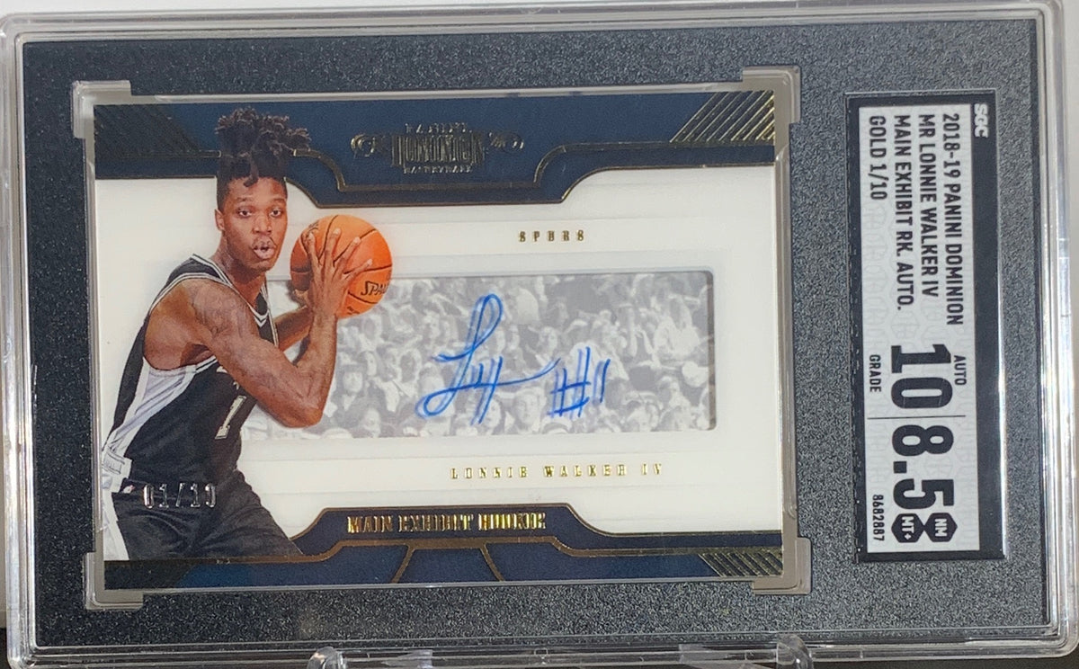Lonnie Walker IV Panini Rookie Card