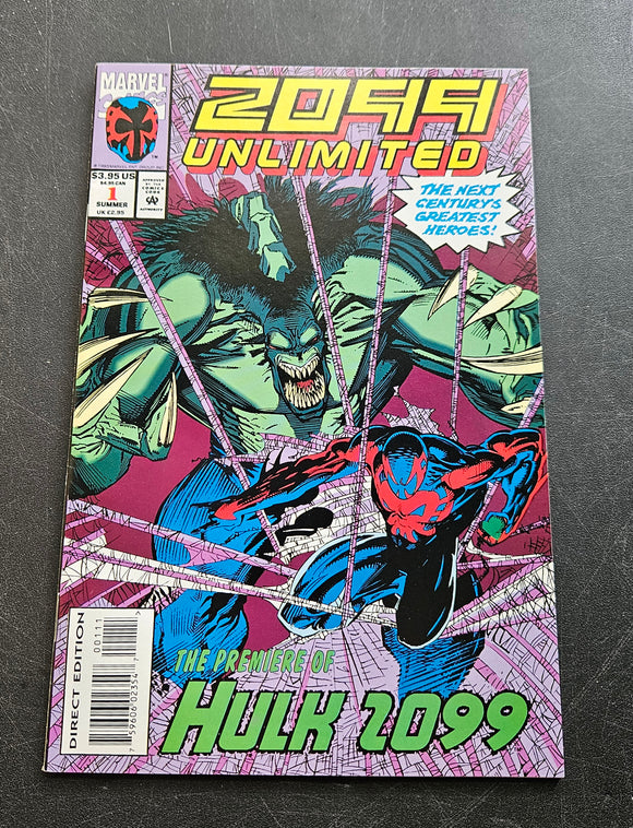 2099 Unlimited - #1- The Premiere of Hulk 2099   - Summer 1993 - Marvel - Comic Book