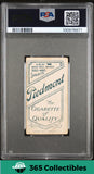 1909-11 T206 Piedmont 350-460 Tobacco Ed Reulbach No Glove Showing PSA 1.5
