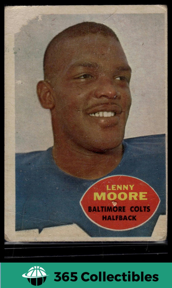 1960 Topps Lenny Moore #3 Football Baltimore Colts