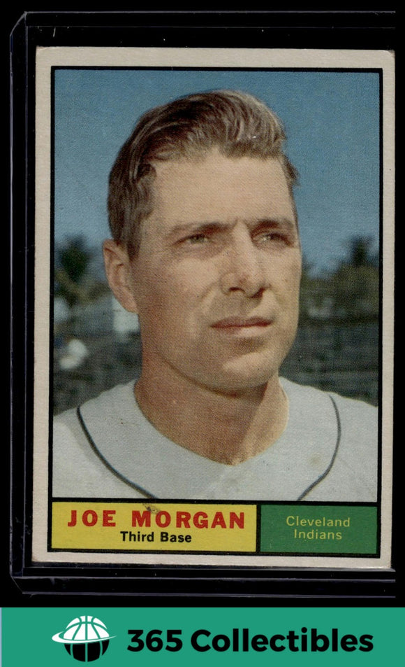 1961 Topps MLB Joe Morgan #511 Baseball Cleveland Indians
