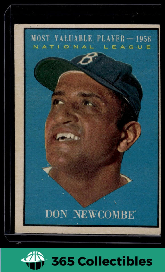 1961 Topps MLB Don Newcombe #483 Baseball Brooklyn Dodgers