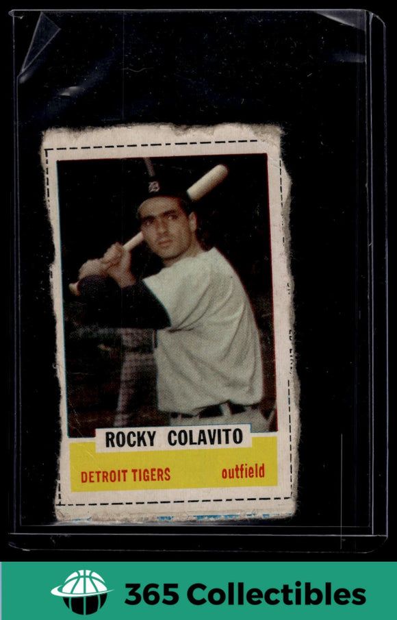 1962 Bazooka Rocky Colavito #NNO Baseball Detroit Tigers