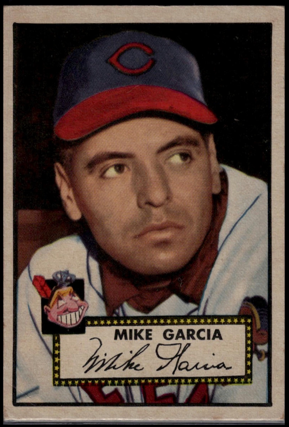 1952 Topps MLB Mike Garcia #272 Baseball Cleveland Indians