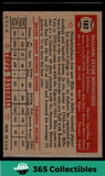 1952 Topps MLB Billy Hitchcock #182 -Alabama HOF - Baseball Athletics
