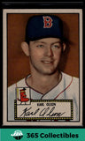 1952 Topps MLB Karl Olson #72 Korean War Vet Baseball Red Sox