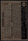 1952 Topps MLB Tom Upton #71 Baseball Washington Senators Black Back (Actual Card Pictured)