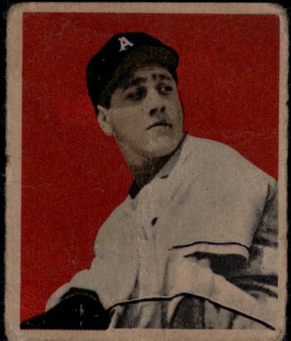 1949 Bowman Carl Sheib #25 Baseball Philadelphia Athletics