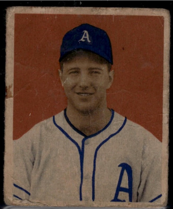 1949 Bowman Bill McCahan #80 - MLB Baseball -  Philadelphia Athletics