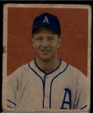 1949 Bowman Bill McCahan #80 - MLB Baseball -  Philadelphia Athletics