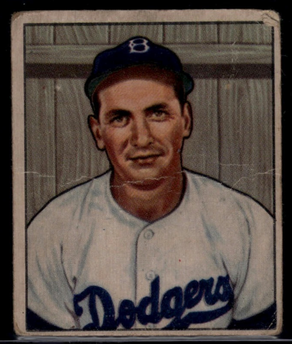 1950 Bowman JIMMY RUSSELL #223 Baseball Brooklyn Dodgers