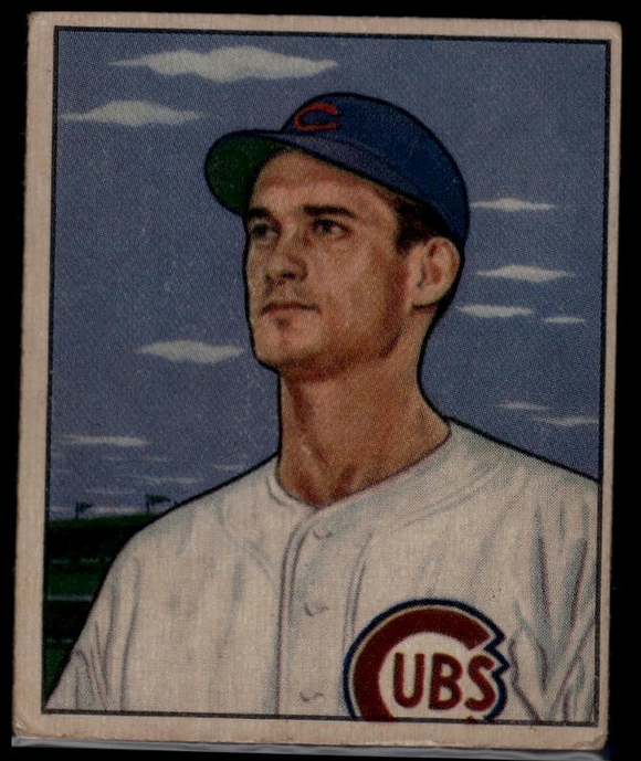 1950 Bowman Preston Ward #231 Baseball Chicago Cubs