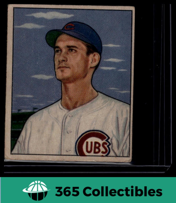 1950 Bowman Preston Ward #231 Baseball Chicago Cubs