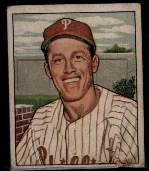 1950 Bowman Mike Goliat #205 Baseball Philadelphia Phillies