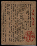 1950 Bowman Paul Lehner #158 Baseball Philadelphia Athletics