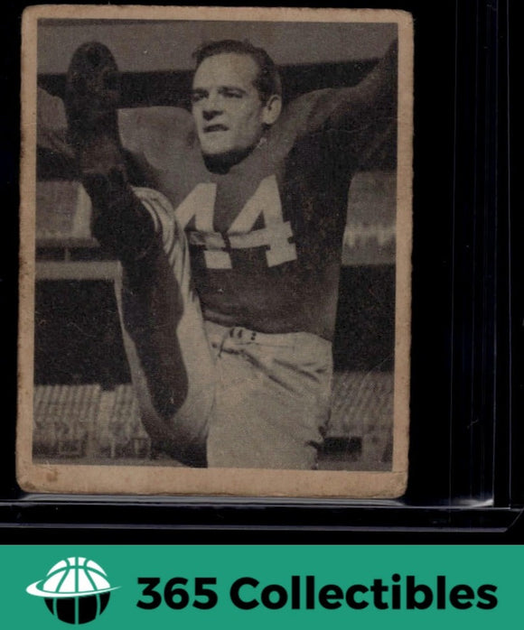 1948 Bowman FRANK REAGAN #55 Football NY GIANTS