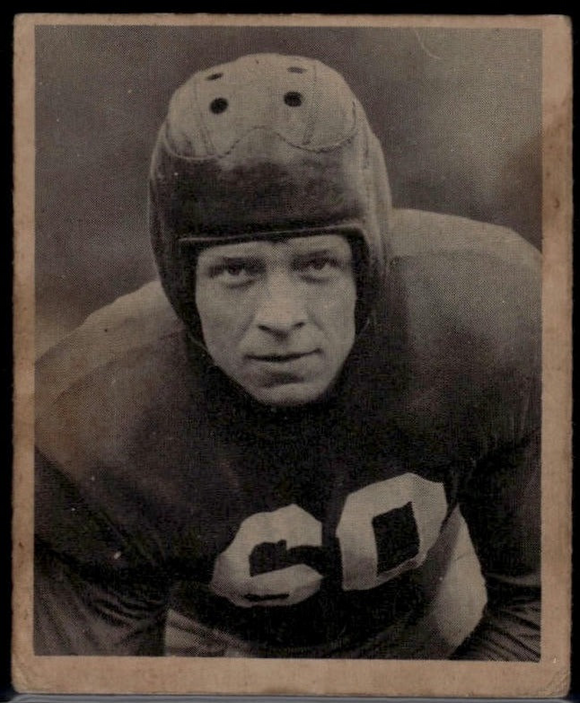 1948 Bowman LEN YOUNCE #37 - NFL Football - NEW YORK GIANTS