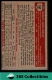 1952 Topps MLB Bob Miller #187 Baseball Philadelphia Phillies