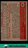 1952 Topps MLB Pete Reiser #189 Baseball Cleveland Indians