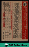 1952 Topps MLB Walt Masterson #186 Baseball Boston Red Sox