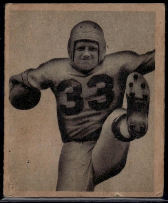1948 Bowman NFL Herbert Banta #89 Football Los Angeles Rams