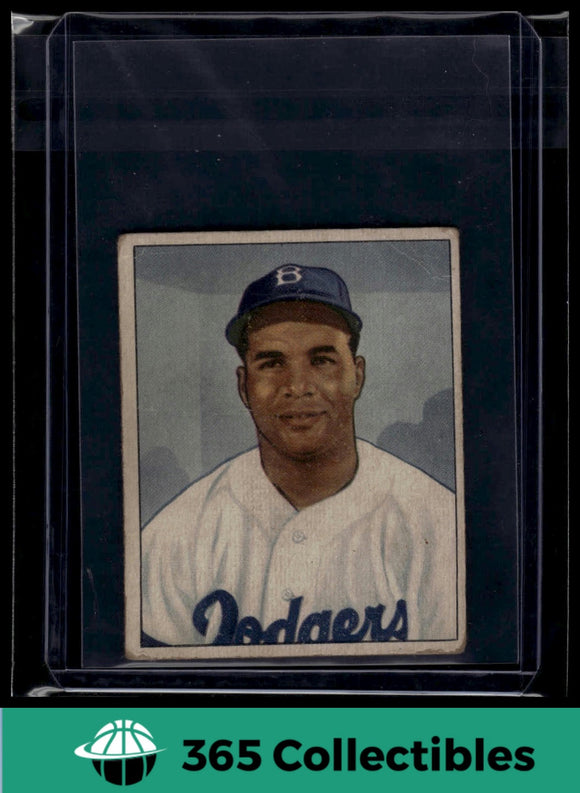 1950 Bowman MLB Roy Campanella HOF #75 Baseball Brooklyn Dodgers
