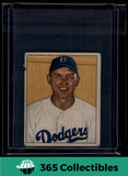 1950 Bowman MLB Gil Hodges HOF #112 Baseball Brooklyn Dodgers
