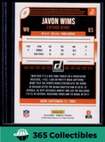 2018 Donruss #391 Javon Wims Red Press Proof Rookie Chicago Bears