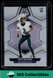 2024 Panini Mosaic #330 Nate Wiggins Silver Prizm Rookie Baltimore Ravens