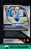 2024 Panini Prizm #157 Justin Herbert Orange Disco Prizm NFL Chargers