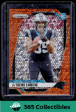 2024 Panini Prizm #343 Ja'tavion Sanders Orange Disco Prizm Rookie Carolina