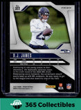 2024 Panini Prizm #322 D.J. James Orange Disco Prizm Rookie Seattle Seahawks