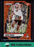 2024 Panini Prizm #340 Jamari Thrash Orange Disco Prizm Rookie Browns