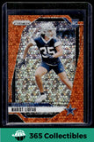 2024 Panini Prizm #372 Marist Liufau Orange Disco Prizm Rookie Dallas Cowboys