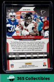 2020 Panini Prizm #225 Julio Jones Red Cracked Ice Prizm Atlanta Falcons