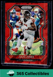 2020 Panini Prizm #225 Julio Jones Red Cracked Ice Prizm Atlanta Falcons