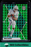 2020 Panini Mosaic #125 Mike Gesicki Green Mosaic prizm Miami Dolphins
