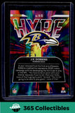 2021 Panini Prizm #H-15 J.K. Dobbins Hype Baltimore Ravens Football