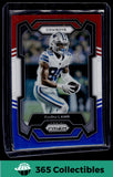 2023 Panini Prizm #72 CeeDee Lamb Red White and Blue Prizm Dallas Cowboys
