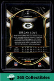 Panini 2020 Panini Select #47 Jordan Love Rookie Green Bay Packers