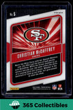 Prizm 2024 Panini Prizm #5 Christian McCaffrey Hype Green Prizm 49ers