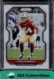 Prizm 2020 Panini Prizm #286 Fred Warner Silver Prizm San Francisco 49ers