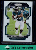 Prizm 2021 Panini Prizm #222 Miles Sanders Silver Prizm Philadelphia Eagles