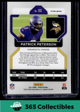 Panini 2021 Panini Prizm #132 Patrick Peterson Silver Prizm Minnesota Vikings