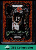 Panini 2023 Panini Prizm #171 Van Jefferson Orange Lazer Prizm Atlanta Falcons