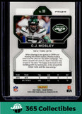 Panini 2021 Panini Prizm #90 C.J. Mosley Orange Lazer Prizm New York Jets