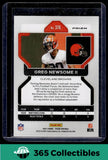 Panini 2021 Panini Prizm #376 Greg Newsome II Silver Prizm Rookie Browns