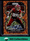 Prizm 2021 Panini Prizm #213 Chase Young Orange Disco Prizm Washington Team