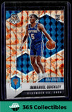 2020-21 Panini Mosaic #277 Immanuel Quickley Mosaic Reactive Orange Knicks