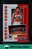 2019-20 Hoops Premium Stock #15 Rui Hachimura Class of 2019 Silver Prizm Wizards